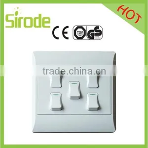 5 Gang One Way Light Certificated SABS Switch thumbnail-1