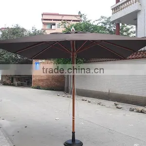 High Quaity Coffee Garden Line Umbrella in China Made thumbnail-1