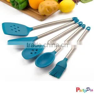 Food Grade Hot Sale Stainless Steel Silicone Kitchen Utensils thumbnail-1