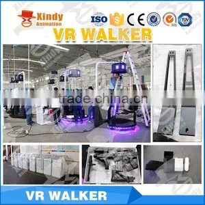 Europe Standard Newest Immersive Virtual VR Treadmill 9D VR Walker thumbnail-3