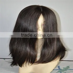 Customized Silk Top European Virgin Human Hair Made Jewish Wig thumbnail-1