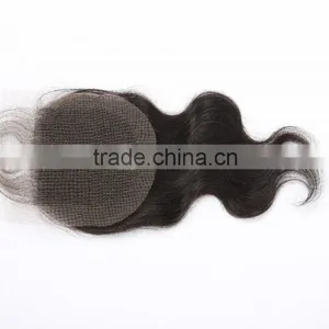 Virgin Brazilian Closure Body Wave Brazilian Lace Closure Bleached Knots Closures Free/2/3Part Virgin Human Hair Closure thumbnail-3