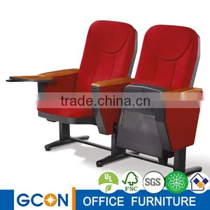 Comfortable Fabric Folding Auditorium Chair/ Theater Chair/Cinema Chair thumbnail-3