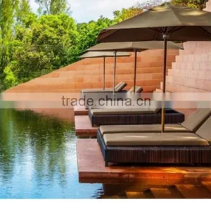 Used Hotel Pool Furniture Plastic Sun Lounger thumbnail-2