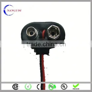 Competitive Price REACH 9V Battery Snap Connectors With Wire thumbnail-1