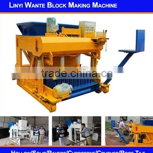 Movable Concrete Hollow&solid Block Making Machine/Egg Laying Concrete Block Machine thumbnail-2