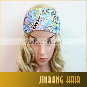 1 Piece Fashion Women Flower Hair Band Turban Headband Twisted Yoga Head Wrap thumbnail-2