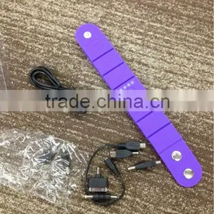 2015 New Wrist Band Powerbank 2200mah Portable Mobile Power Supply thumbnail-5