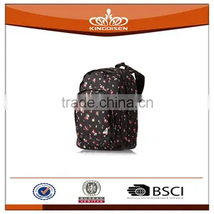 Elegant Floral Print Leisure Backpack thumbnail-1