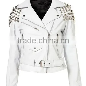 2015 Women Fashion Black PU Leather Long Sleeve Mesh Hole Hood Jacket and Coat,2015 Women Fashion Black PU Leather Long Sleeve m thumbnail-5