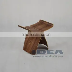Replica Sori Yanagi Butterfly Stool - Walnut thumbnail-4