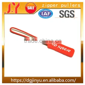 2016 Hot Sell Eco-friendly Material Custom Soft Pvc/rubber Zipper Puller With Logo thumbnail-1