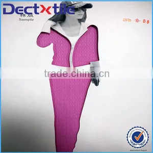 Digital Printed Fil-a-fil Mesh Cotton Fabric for Casual Sports thumbnail-1