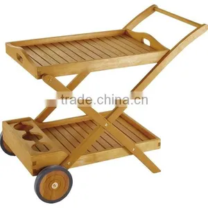 Tea Trolley, Tea Serving Trolley, Tea Serving Trolley, Outdoor Furniture, Wood Furniture, Garden Furniture thumbnail-1