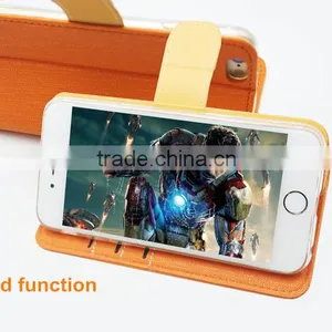 New Products 2016 For Iphone6 Leather Case With Wallet Design For GS Electronics Cases for Iphone6 thumbnail-6