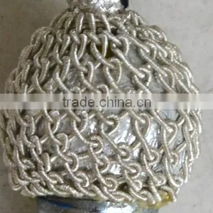 Metallic Yarn Silver Military Uniform Braid thumbnail-4