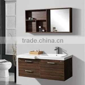 Wall-mounted Lowes Bathroom Vanity Cabinet Manufactures thumbnail-1