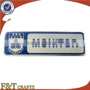 Custom Plated Engraved Printable Metal Nameplate thumbnail-1
