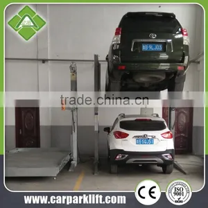 Two Post Hydraulic Tilt Parking Lift  Car Parking Lift thumbnail-5