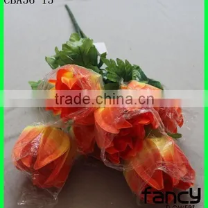 Yiwu Artificial Flower 7 Heads Making Decoration for Wedding thumbnail-1