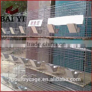 BAIYI Large Metal and Cheap Tier Rabbit Cage For Sale/ Made In China thumbnail-2