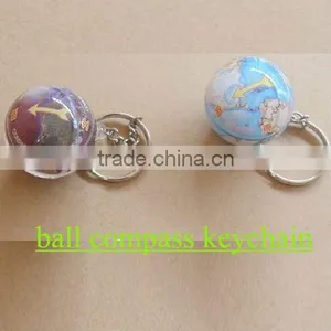 Promotion Ball Compass Key Chain thumbnail-1
