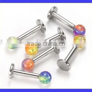 UV Acrylic Labret Ring thumbnail-1