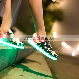 New Design Unisex LED Shoes Sneakers/LED Light Up Kids Running Shoes thumbnail-4