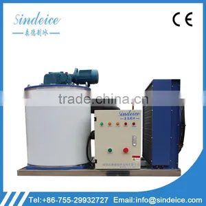 SINDEICE Professional Ice Making Factory Sales Hot 1 Ton Flake Ice Machine Commercial Use Making Machine thumbnail-1