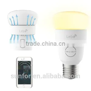 Bluetooth Smart Led Light Bulb E27 7W Smart Light Shenzhen China thumbnail-2