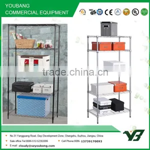 2015 Hot Sell NSF Heavy Duty 150KGS 72x24 Inch 5 Layer Black Color Eproxy Shelving Rack (YB-WS059) Quality Choice thumbnail-3