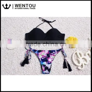 Wholesale Women Sexy Lace Spa Bikini Swimsuit thumbnail-1