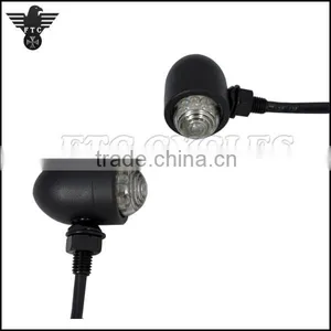 Smoke Lens Aluminum LED Winker Light Custom Motorcycle Turn Signals thumbnail-3