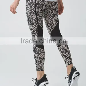 Wholesale Ladies Fitness Good Design Gym Legging Spandex Performance Custom for Women thumbnail-3