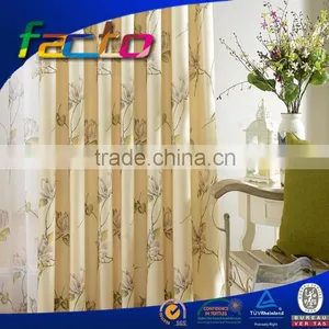 High Quality Fashion Design Poly Cotton Curtain Digital Print thumbnail-1
