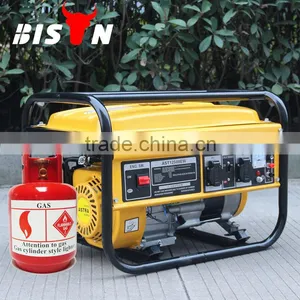 BISON(CHINA) OEM Factory Easy Move With Tire Kit Methane Gas Generator thumbnail-1