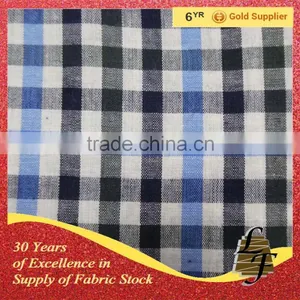 21S- 100% Cotton Yarn Dyed Shirting Stock Fabric(2261) thumbnail-1
