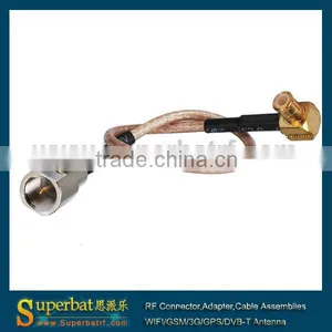 Wire Cable Assemblies Rg316 FME Male to Mcx Plug RA thumbnail-1