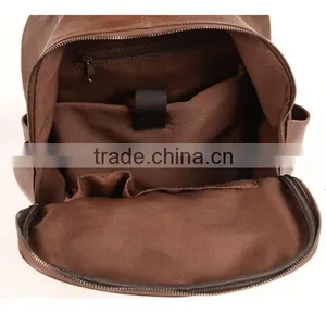 Fashion PU Leather Designer Man Laptop Backpack Bag thumbnail-6