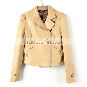 Banana Prince New Style PU Leather Jacket for Women thumbnail-1