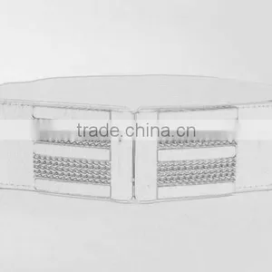 Fashion Gold Buckle Ladys Party Belt All Match Western Stretch Womens Waist Belt thumbnail-5