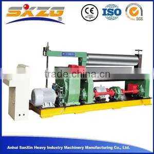 3-Roller Mechanical Symmetrical Plate Bending Roll thumbnail-5