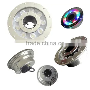 12V IP68 Waterproof DMX Control Led Fountain Ring Light Fountain Light Led Underwater Ring thumbnail-1