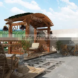 Garden Pergola Steel Turtle Bridge thumbnail-1
