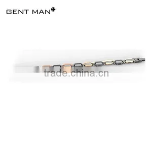2016 Fashion Jewelry 316L Stainless Steel Bracelet Magnetic Bracelet for Man Jewelry Display thumbnail-6