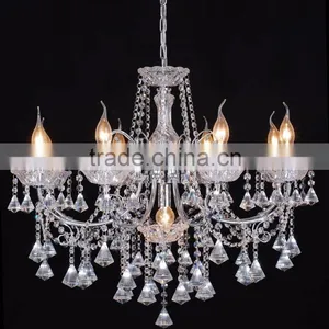 WD-1815-3/5/8 Hot Sale 2016 Classic Chrom Iron K9 Crystal Chandelier thumbnail-3