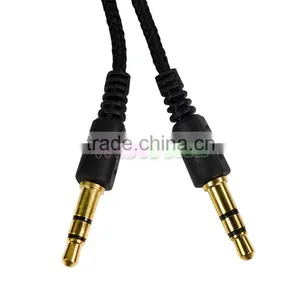 3.5mm 5M Aux Extension Cable Male to Male Audio Cord for Car Headphone MP3 MP4 thumbnail-2