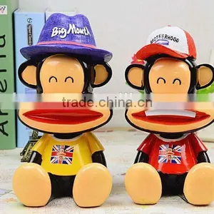 Plastic Piggy Money Box for Promotion, Eletric Panda Pvc Piggy Bank Factory, Cat Stealing Money Plastic Coin Box thumbnail-1