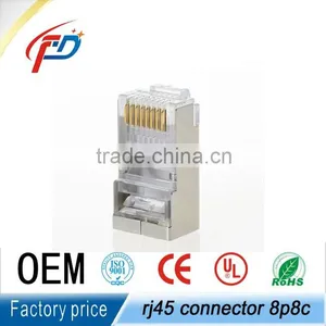 RJ45 Type UTP FTP Cat5e Cat6 RJ45 Modular Plug 8p8c thumbnail-3
