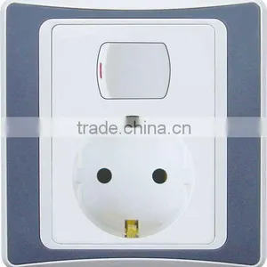 1 Gang With EURO Socket thumbnail-1